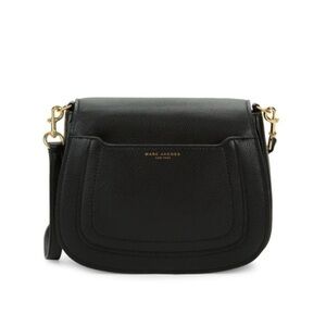 MARC JACOBS Empire City Leather Blk Crossbody
